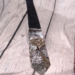 The Greenwich Workshop Zebra By Simon Combes Tie Brand New W/Tags